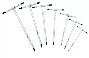 Kit 7 chiavi maschio esagonale a T fisse - USAG 280 T/SE7 - Bild 1 von 3
