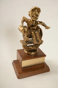 Eddie Dean (T5L-10) 1980 1st Place Trophy(JSF6) Goodwill Golf Classic Wheelchair - Picture 1 of 10