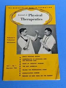 Journal of Physical Therapeutics May-June 1962 Vol.1 No. 1 - Picture 1 of 5