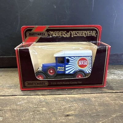 Matchbox Models Of Yesteryear Y-19 1929 Morris Crowley Van Brasso 1:35 - Image 1 of 4