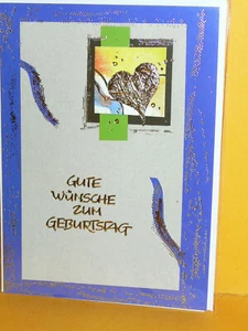 Geburtstagskarte - Gute Wünsche zum Geburtstag - Neu&Ovp -  - Bild 1 von 1