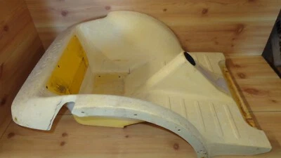 Honda FL250 FL 250 Odyssey 1977 1978 1979 1980 OEM pie tablero pan amarillo Foto 1 de 4