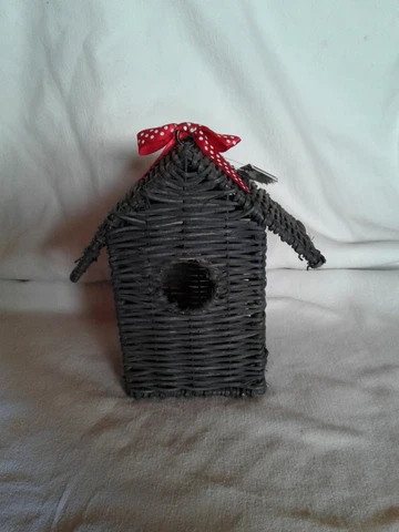 Small Bird House, New, Gray Color Cover
