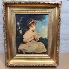 Antique Print “Age Of Innocence” 1788 Painting Print By Joshua Reynolds 14"x16"