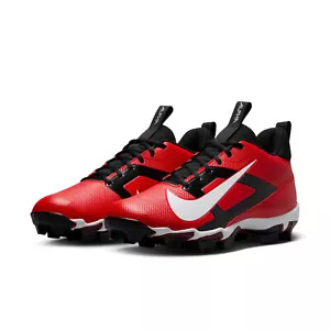 Nike Men's Alpha Menace 4 Shark FN0028 600 - Football Soccer Cleats - Size 9 Red - Picture 1 of 7