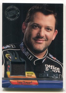 2012 Press Pass Ignite Materials Silver ts1 Tony Stewart Race-Used Firesuit