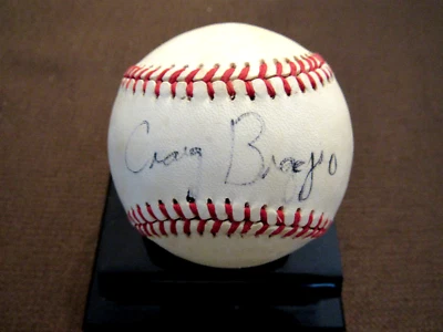 CRAIG BIGGIO HOUSTON ASTROS 1988 ROOKIE HOF SIGNED AUTO VINTAGE OAL BASEBALL JSA - Image 1 of 3
