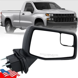 Passenger Side Mirror Power Heated For Chevrolet Silverado Sierra 2019 2020-2023 - Foto 1 di 10