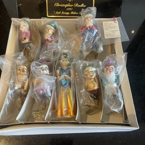 Christopher Radko Ornament Set, 1995, "And Snowy Makes Eight", 5155von 15.000 - Bild 1 von 9