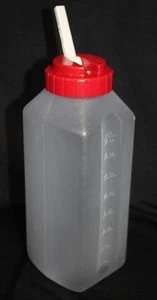 Vintage Rubbermaid Sippin' Saver Drink Bottle 1 quart 940mL Flip Up Straw Lid - Picture 1 of 16