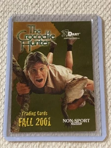 2001 Dart Flipcards The Crocodile Hunter Promo Card #P2 NM Steve Irwin NSU - Bild 1 von 2