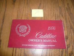 Manuale d'uso Cadillac 1976 - Vintage - Scatola portaoggetti - 7/1 - A - Foto 1 di 2