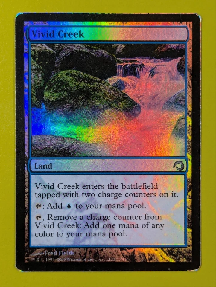 FOIL Vivid Creek x1 Premium Deck Series: Slivers 1x MTG Magic the Gathering - Image 1 of 1
