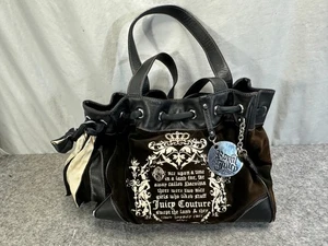 Juicy Couture Vintage Daydreamer Tasche Handtasche Beuteltasche Fairytale Once Upon A Time Schleife - Bild 1 von 15