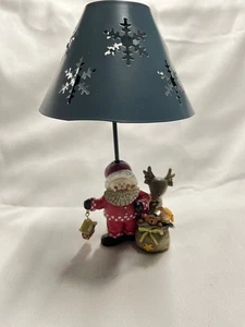 Lampada da tè Babbo Natale e renne - Foto 1 di 4