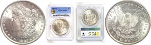 1882-O 1 $ Morgan Dollar PCGS MS-65+ - Bild 1 von 3