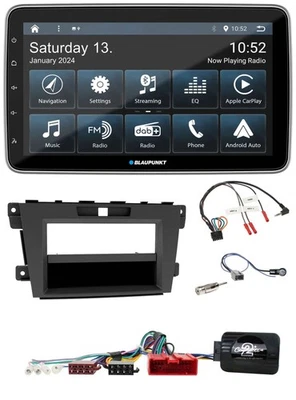 Blaupunkt USB DAB SD Lenkrad Bluetooth Autoradio für Mazda CX-7 2009-2013 - Bild 1 von 4