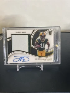 2023 Panini Immaculate Jayden Reed Rookie Patch Auto/99 PP-JRE Packers - Picture 1 of 2