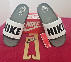 Nike Offcourt Slip On Slides Sandals Black White Gray Men Sz 10_ BQ4639-001 - Picture 1 of 12