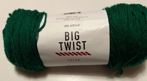Joann Big Twist Yarn. Varsity Green. 6 oz. - Picture 1 of 2