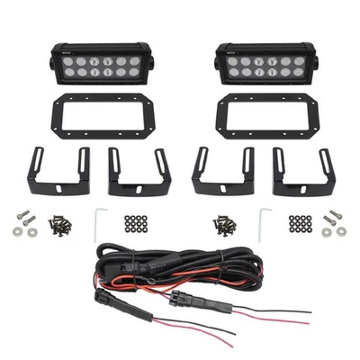 Westin 57-0025 Universal Flush Mount B-Force 6" LED Light Kit w/ Wiring Harness - Image 1 of 4