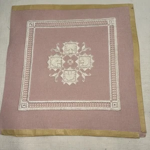 Mushroom needlelace sampler needlework 10' x 10" - Picture 1 of 2