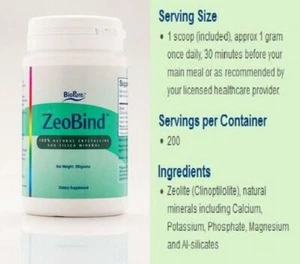 BioPure ZeoBind Powder (200 Grams) - Picture 1 of 3