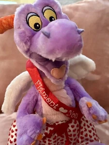 Disney Valentines Day Gift Figment Cupid Plush Rare Limited Edition # 621/1200 - Picture 1 of 8