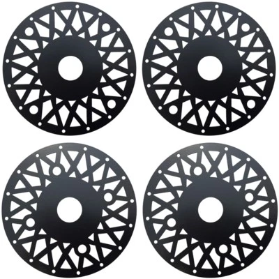 1 Satz Wheel Star schwarz Silver Dream Douglas usw. 10" Lochkreis 4x156 4x115 - Bild 1 von 3