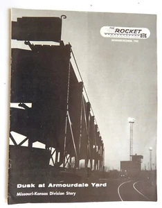 The Rocket Rock Island Lines Mitarbeitermagazin 1962 Armourdale Yard RR KC KS - Bild 1 von 2