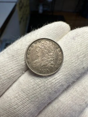 1835 Capped Bust Dime XF - Image 1 of 4