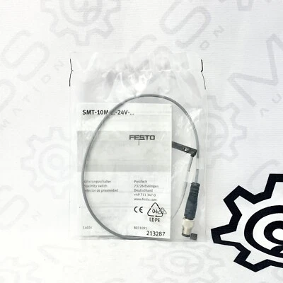 Festo SMT-10M-PS-24V-E-0.3-Q-M8D Proximity Switch USA - Image 1 of 4
