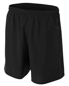A4 NB5343 Youth 100% Woven Polyester 5" Inseam Moisture Wicking Soccer Shorts - Picture 1 of 7