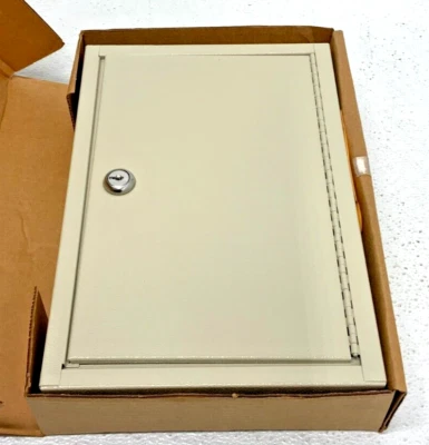 Uline H-1447 Keyed Locking Slotted 30 Key Cabinet w Tags Keys and Manual 63B - Image 1 of 4