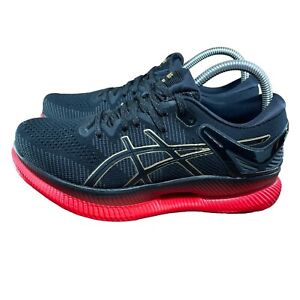 ASICS WOMENS MetaRide Black Classic Red 1012A130-001 SIZE 6.5