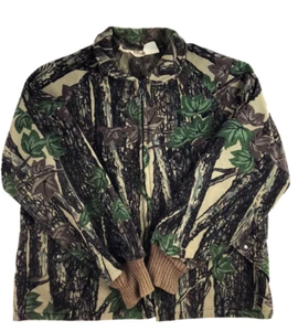 Vintage Walls Outdoors Camo Print Wool Hunting Jacket Men’s Large - Picture 1 of 10