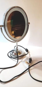 Conair Reflections Vanity Mirror 7X-Magnification LED Lighted Makeup lampChrome  - Picture 1 of 2