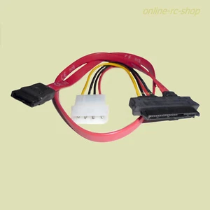 Delock® Kabel SAS SFF-8482 + Power 1x SATA 7 Pin 0,5 m 82219 - Bild 1 von 2