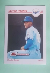 Line Drive AAA #347 1991 Hector Wagner - Omaha Royals - Imagen 1 de 2