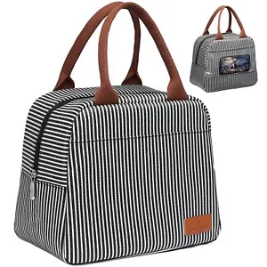 Insulated Lunch Bag Women Lunch Bag For Women Men Reusable Lunch Box Leakproof T - Picture 1 of 7
