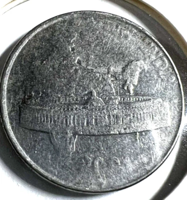 2001 50paise India stailess steel G coin - Image 1 of 2