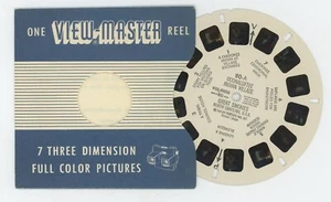Oconaluftee Indian Village North Carolina 1957 View-Master Single Reel 80-A - Imagen 1 de 1