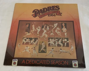 SEALED PADRES NATIONAL LEAGUE CHAMPIONS 1984 A DEDICATED SEASON LP TONY GWYNN - Picture 1 of 2
