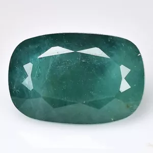 2.45 Ct & 11x7x4.5 mm _ BLUE GREEN NATURAL GRANDIDIERITE CUSHION CUT GEMSTONES - Imagen 1 de 11