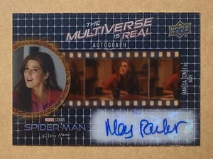 2023 Oberdeck Spider-Man No Way Home Marisa Tomei May Parker Beschriftung Auto - Bild 1 von 2