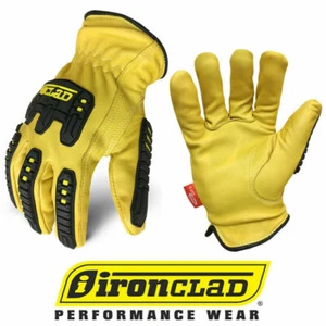 Ironclad ILD-IMPC5 Ultimate 360 Premium Leather Work Gloves - Select Size - Picture 1 of 4