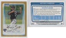 2011 Bowman Chrome Prospects Gold Refractor /50 Keyvius Sampson #BCP182