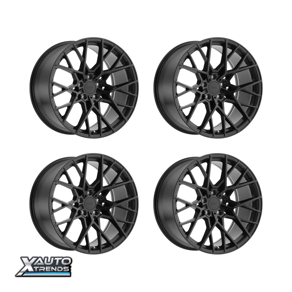 TSW Sebring Matte Black 18X8.5 5X108 42mm (Set of 4) - Image 1 of 1