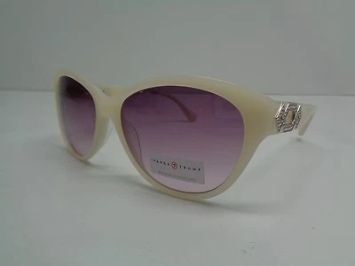 Óculos de Sol Ivanka Trump AUSTRÍACO CRISTAL GATO OLHO Branco Osso Novo Óculos Feminino - Imagem 1 de 4