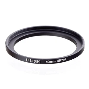 49mm to 55mm Step-up Step Up Camera Lens Filter Ring 49-55 49mm 52mm 49-55 MM - Picture 1 of 3